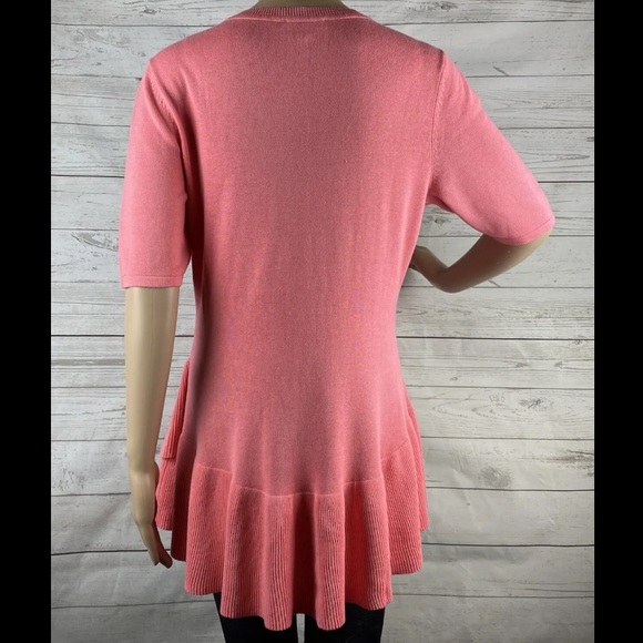 Isaac Mizrahi Live Ruffle Sweater - Picture 9 of 12